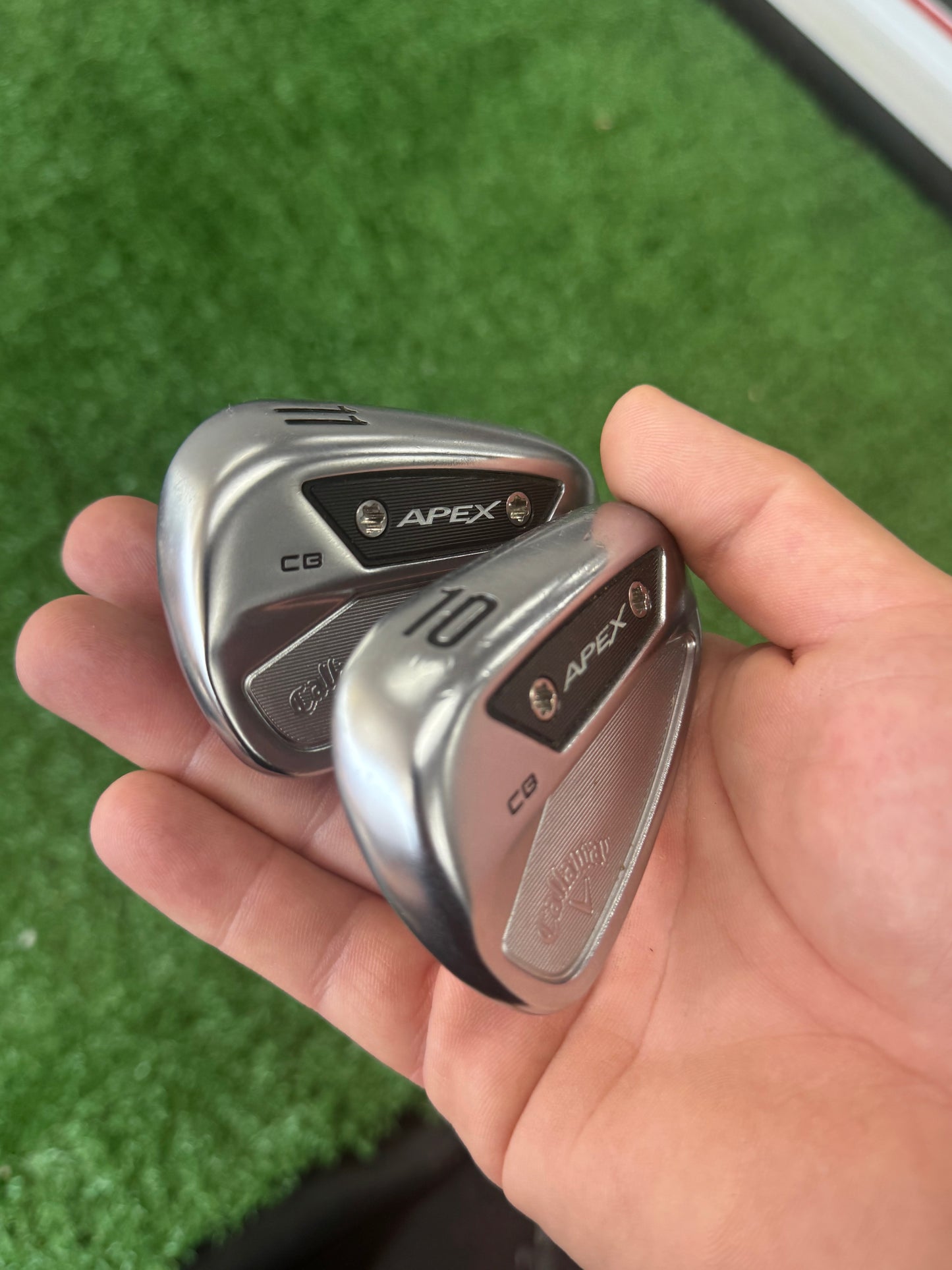 Callaway Apex CB 10 & 11 irons ( PW and GW )