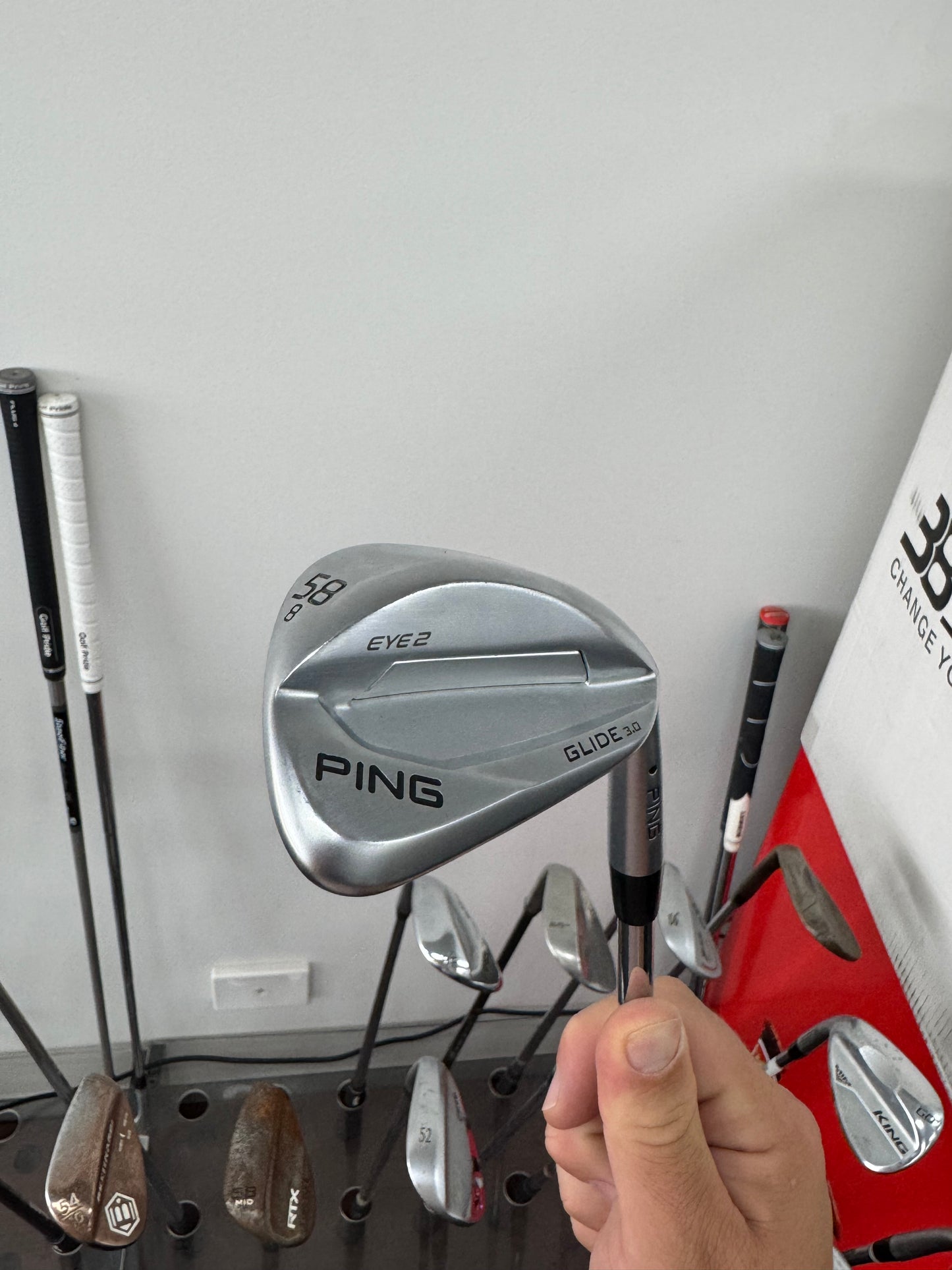 PING GLIDE 3.0 LOB WEDGE - BLACK DOT