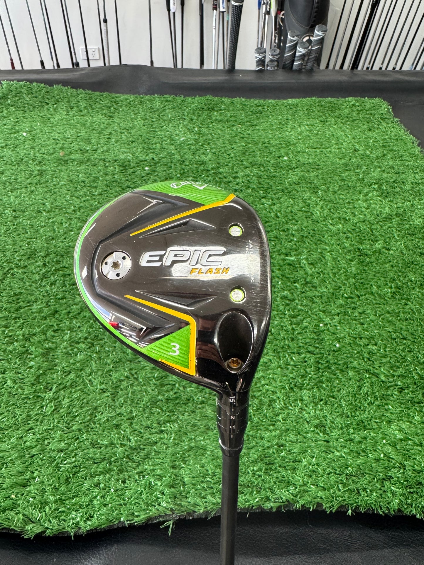 Epic Flash 3 wood / stiff flex