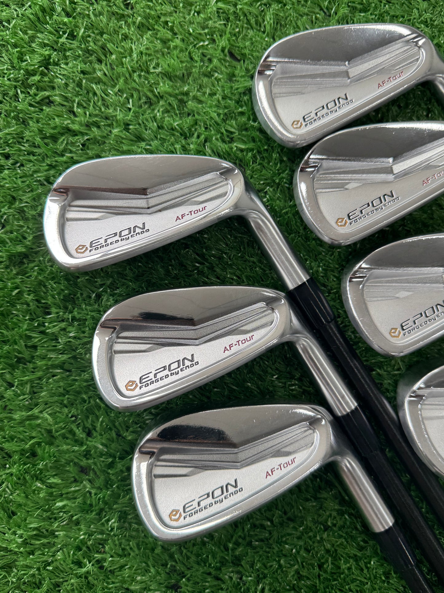 EPON AF TOUR IRONS / LA GOLF X FLEX SHAFTS