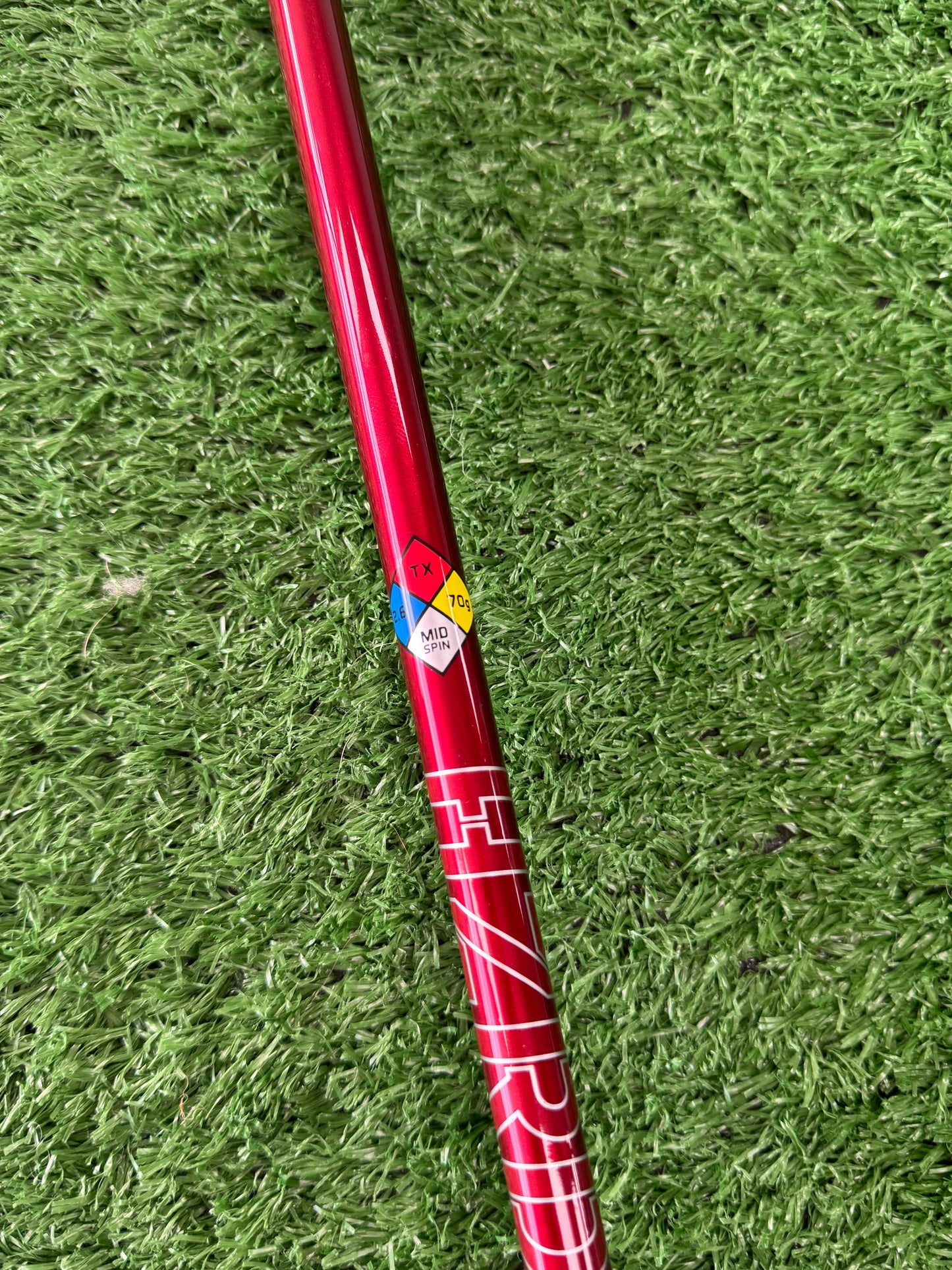 Hzrdus Red 70G TX Driver Shaft