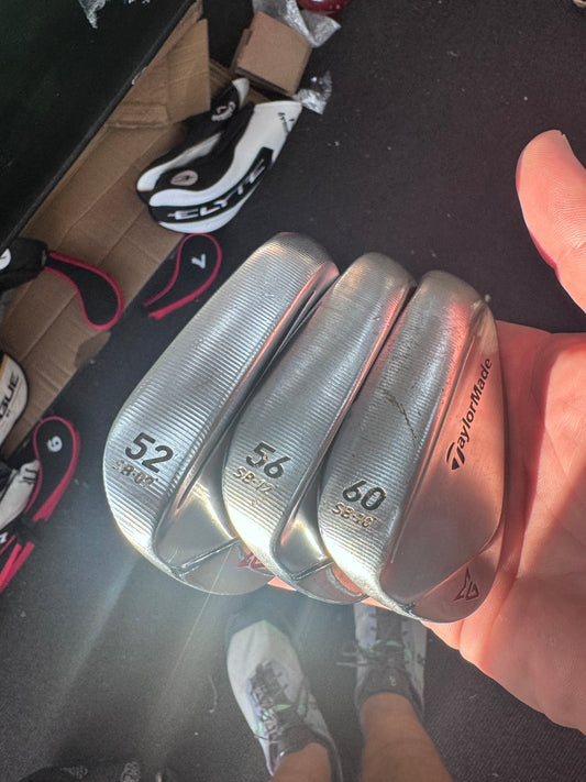 TAYLORMADE WEDGE SET - 1" OVER STD