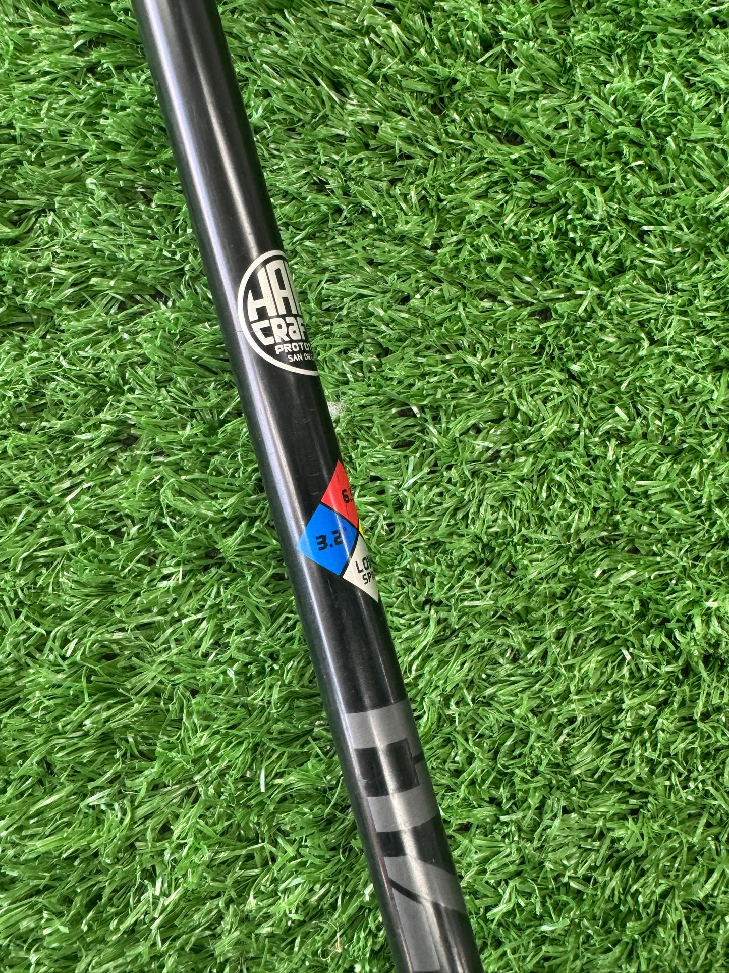 Hzrdus Handcrafted Black 6.5 Driver shaft