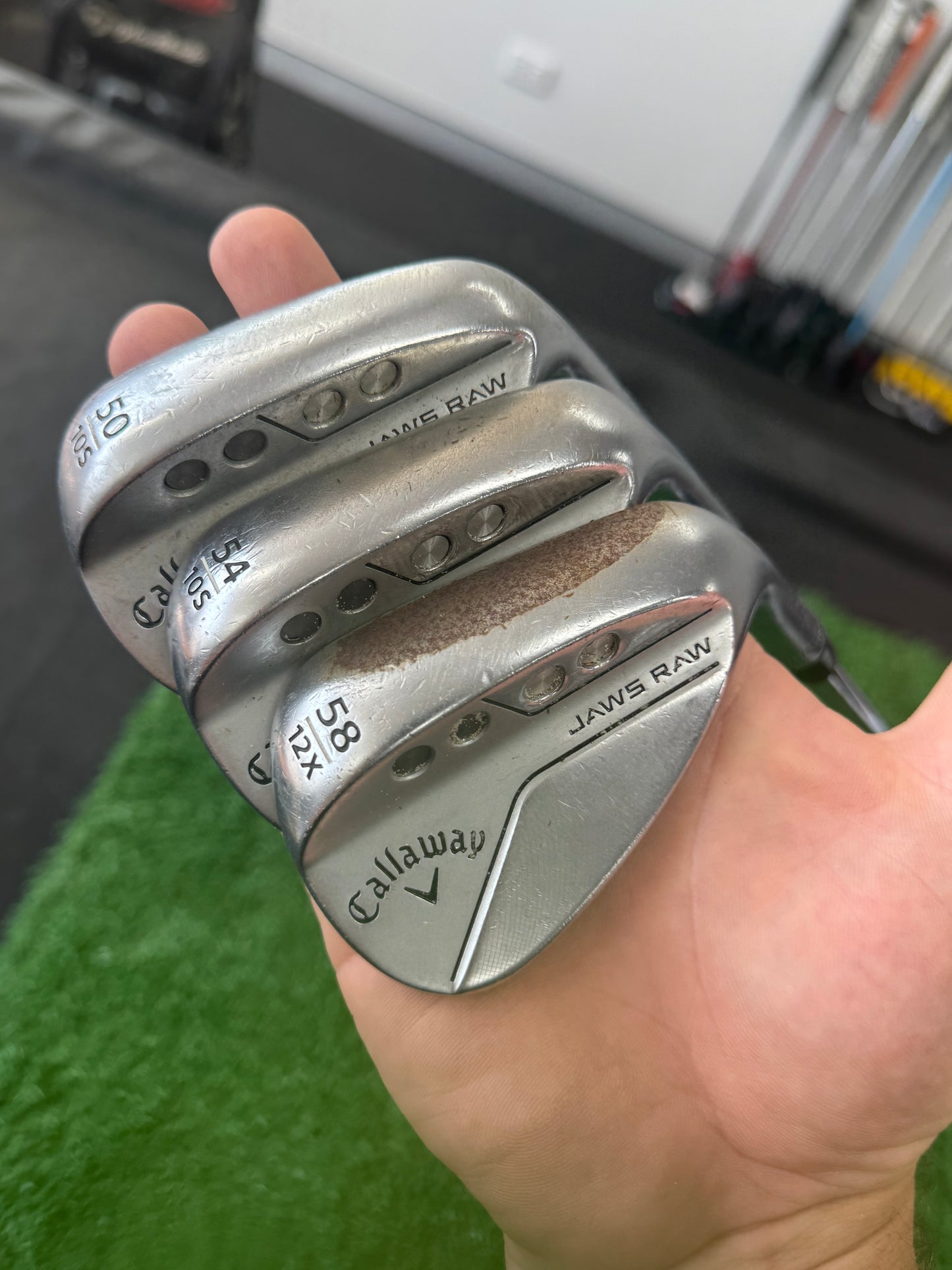 Jaws Raw Wedge Set - well used