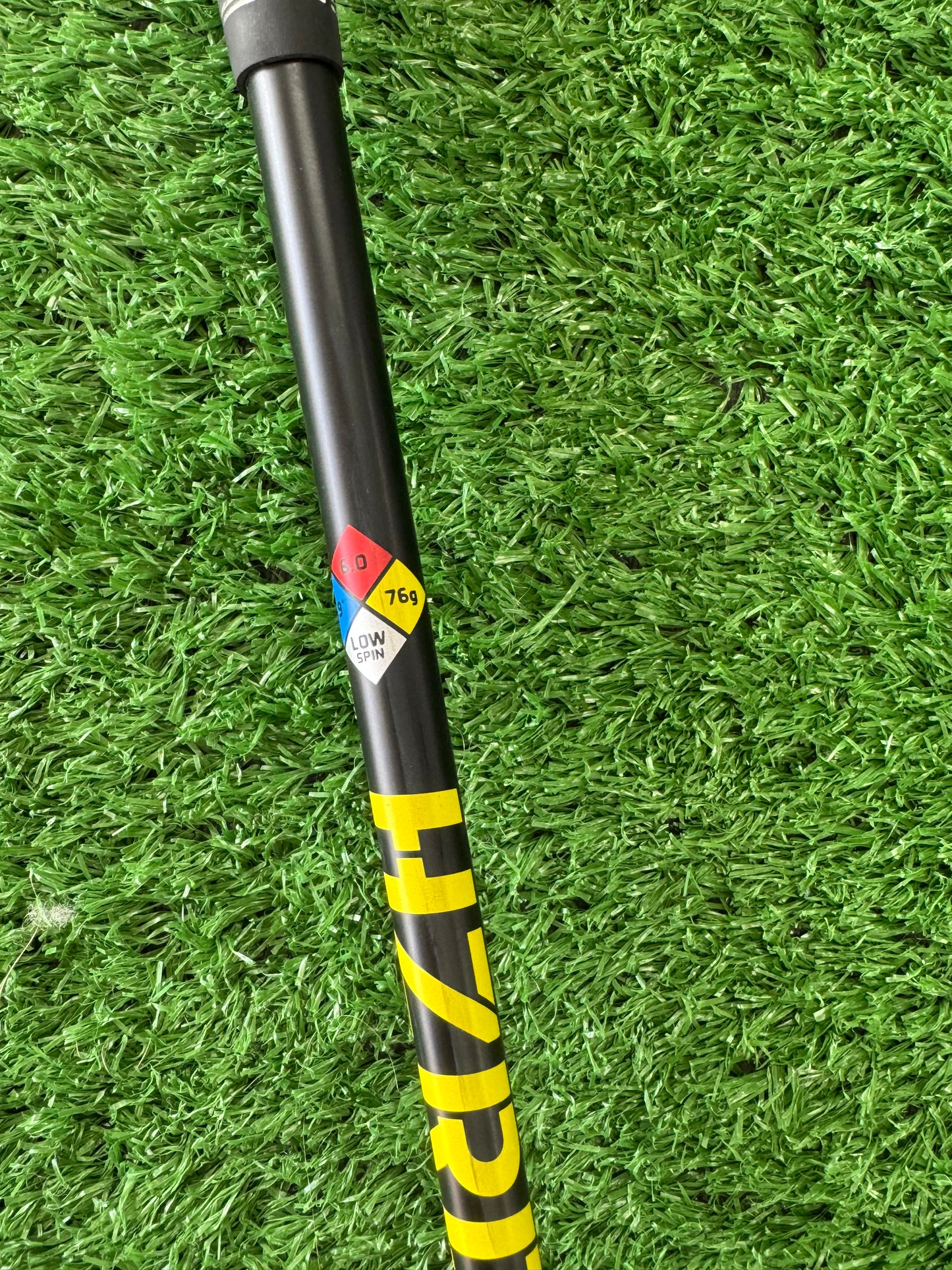 Hzrdus Yellow Stiff Flex Driver shaft