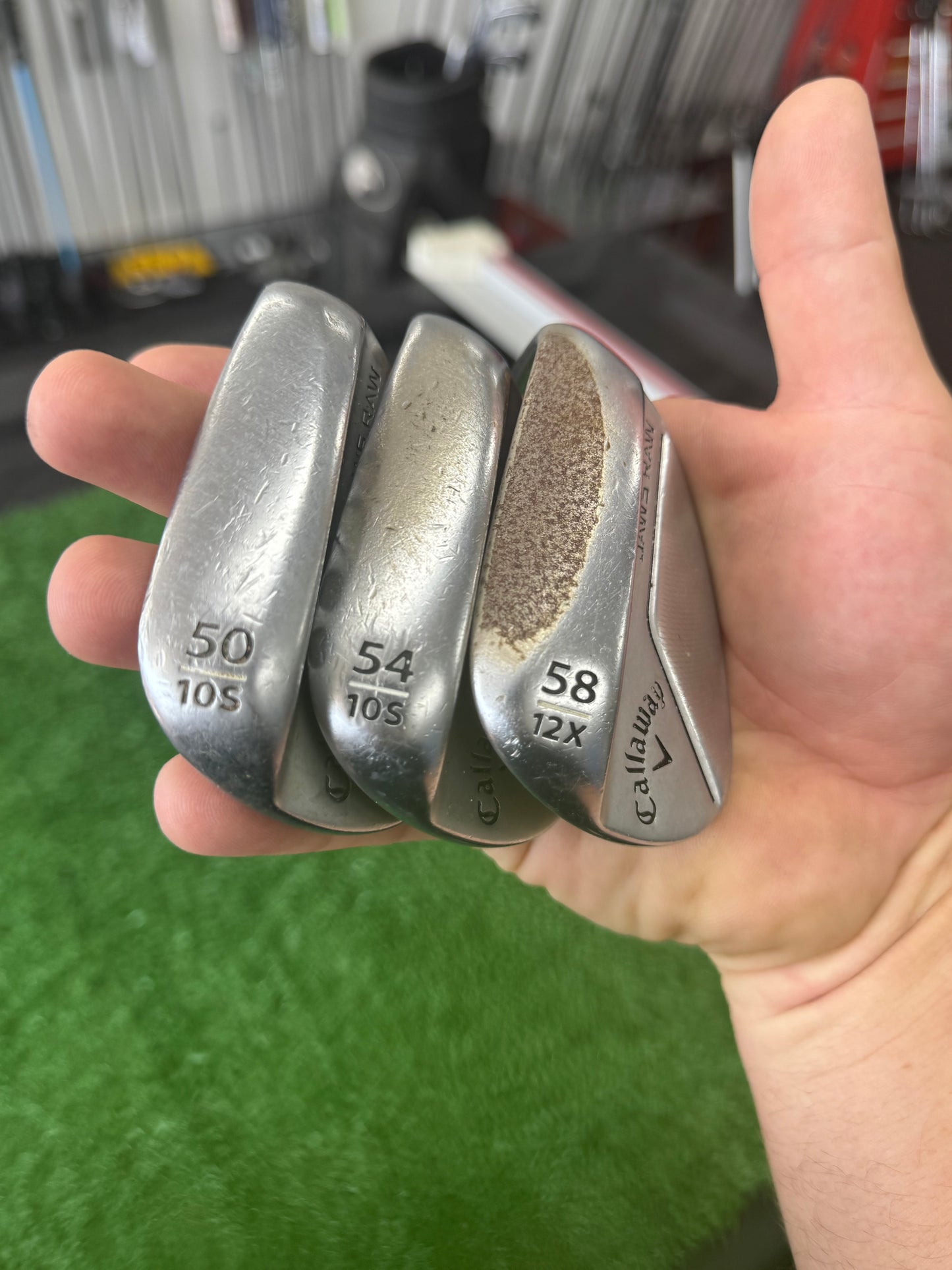 Jaws Raw Wedge Set - well used