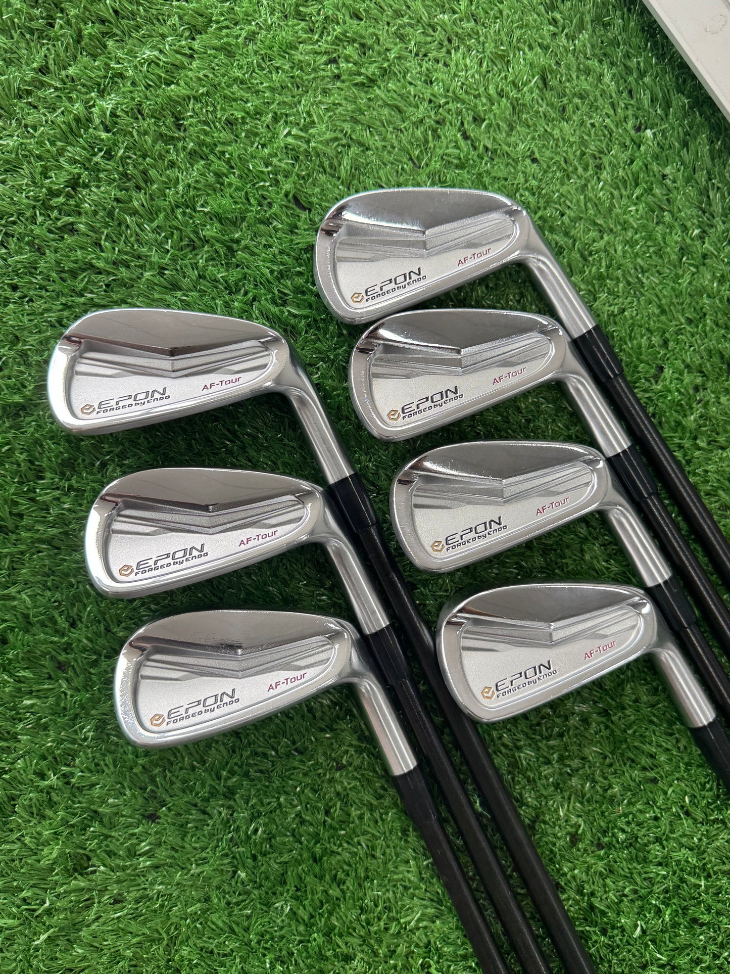 EPON AF TOUR IRONS / LA GOLF X FLEX SHAFTS