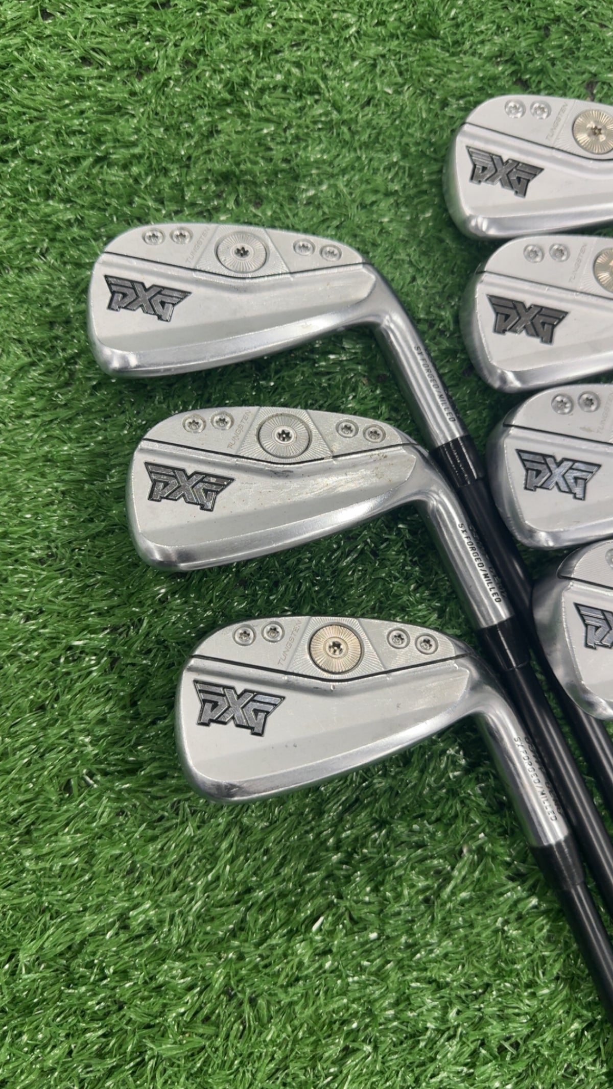 PXG GEN 6 IRONS - OVIO GEARS 110 EXTRA STIFF SHAFTS