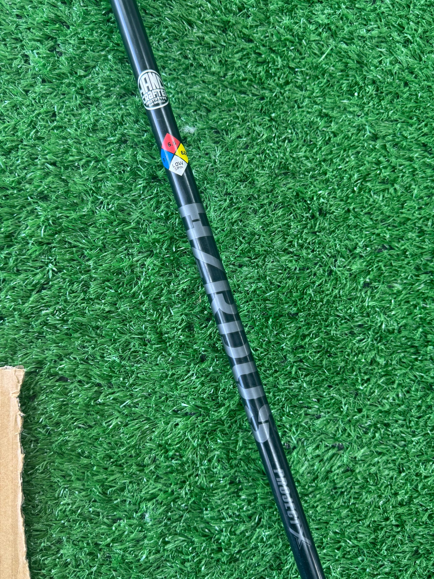 Hzrdus Handcrafted Black 6.5 Driver shaft