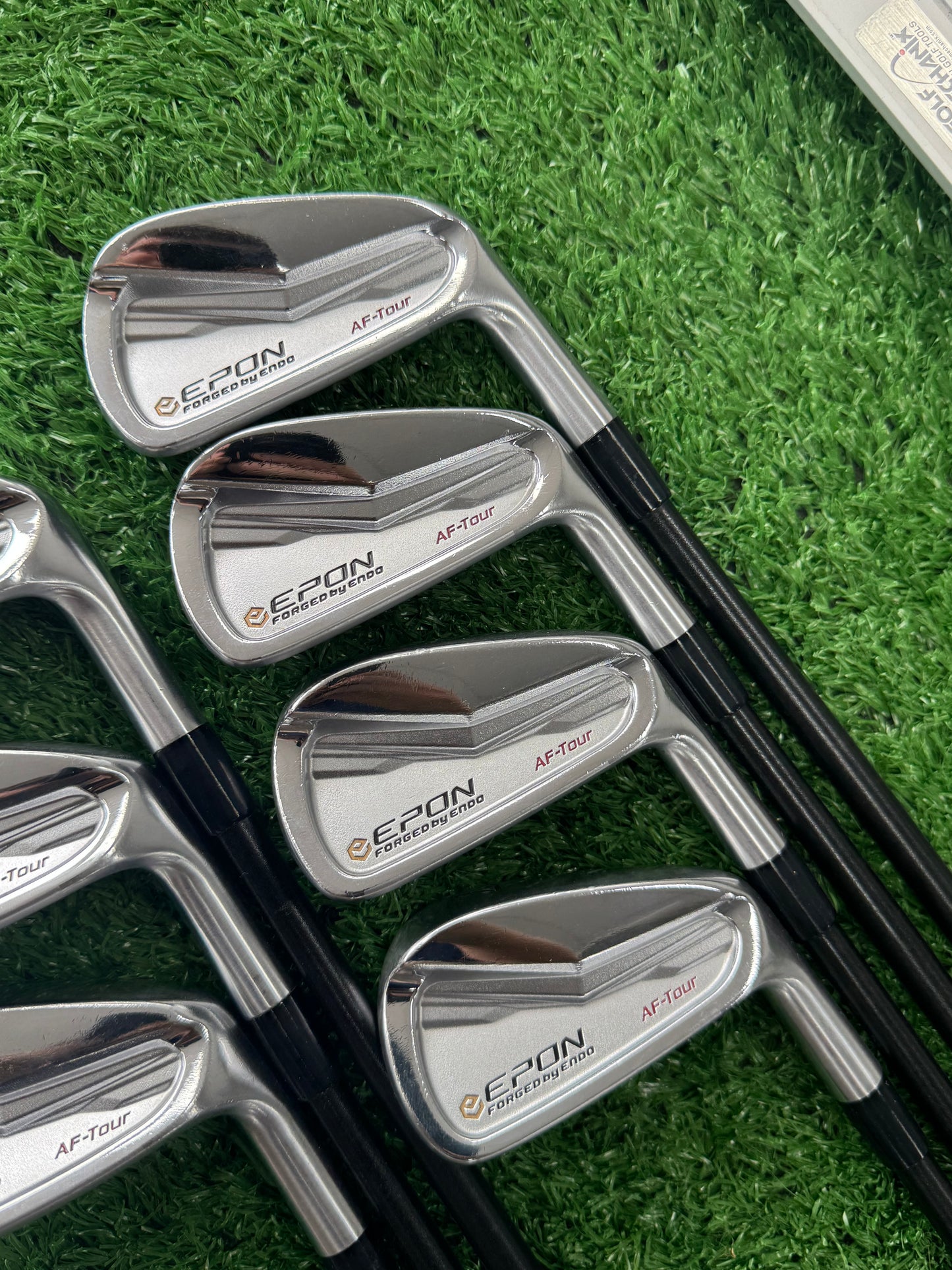 EPON AF TOUR IRONS / LA GOLF X FLEX SHAFTS