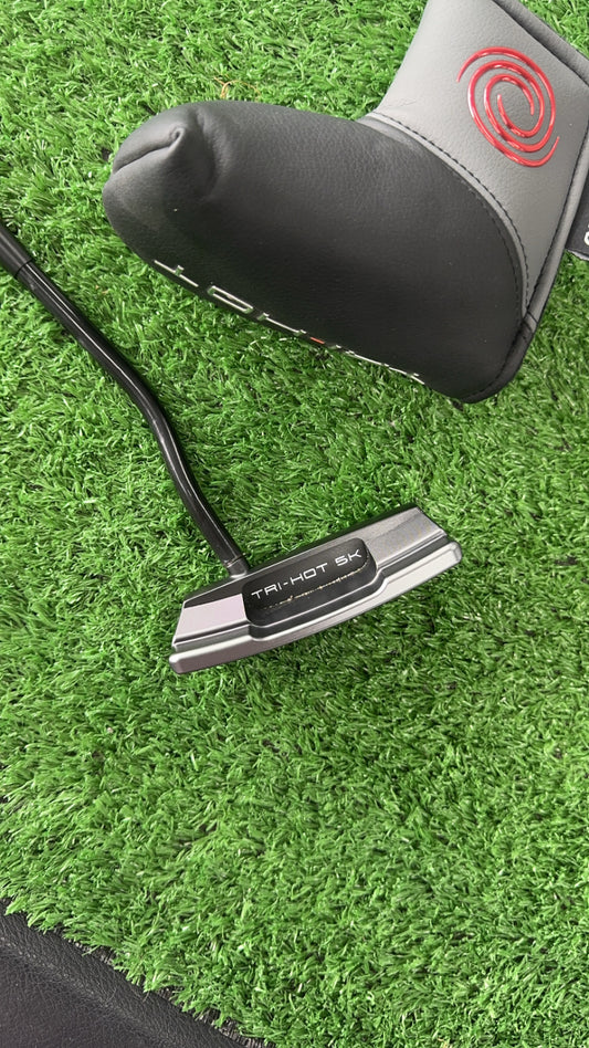 ODYSSEY 5K TRI HOT TRIPLE WIDE TOUR ISSUED PUTTER