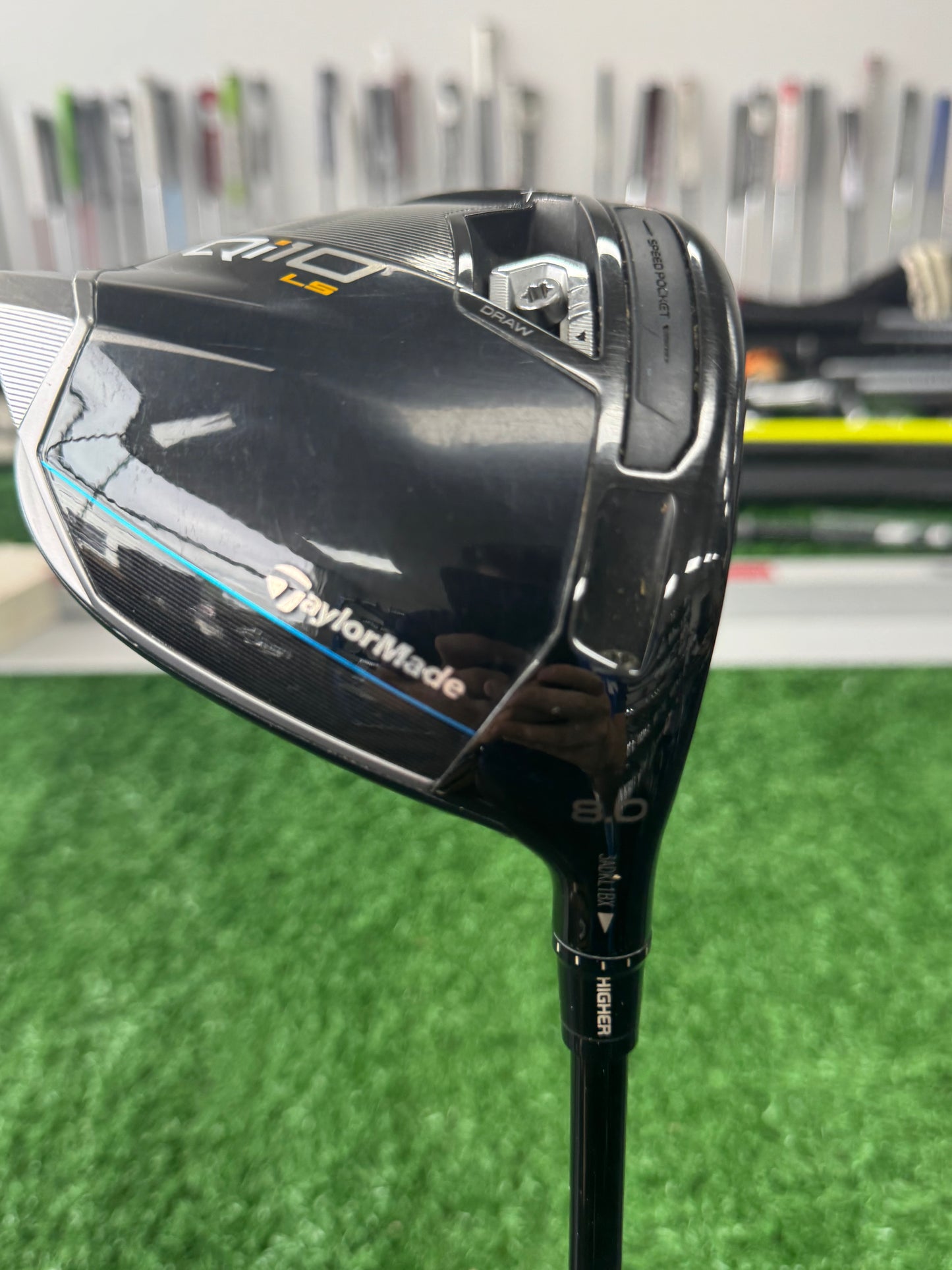 Qi10 LS 8 degree Driver - stiff