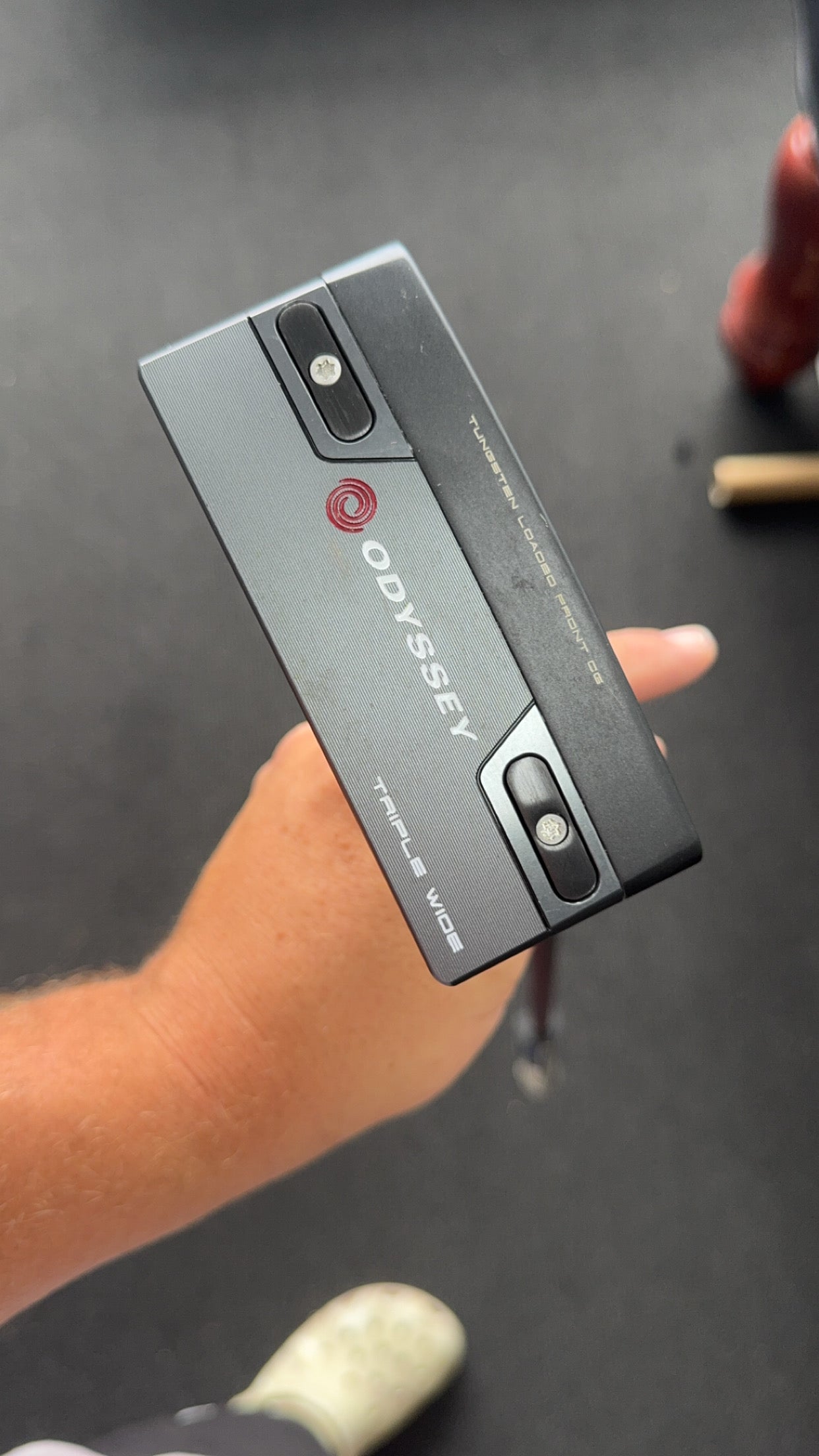 ODYSSEY 5K TRI HOT TRIPLE WIDE TOUR ISSUED PUTTER