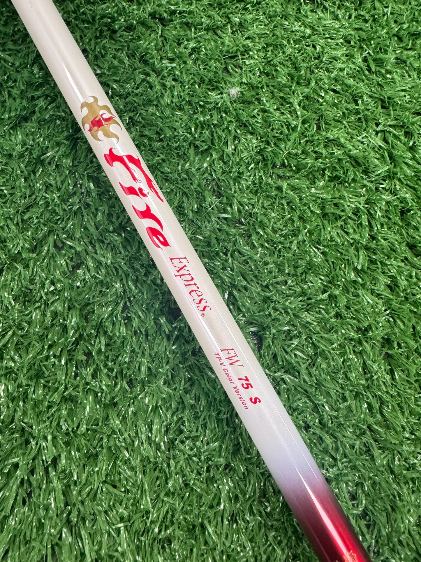 Fire Express 75s Titleist 5 wood