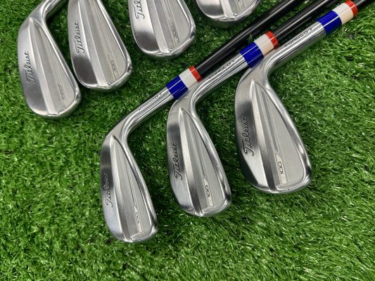 Titliest T100 irons - Axiom 125x shafts
