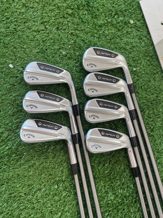 CALLAWAY APEX PRO - STEELEFIBRE STIFF SHAFTS