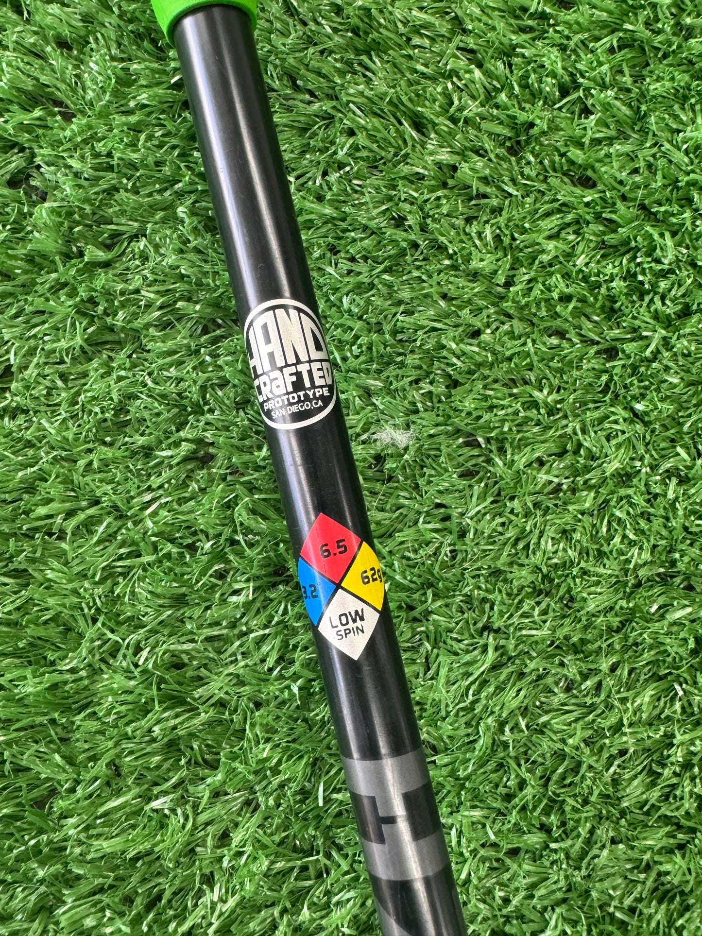 Hzrdus Handcrafted Black 6.5 Driver shaft