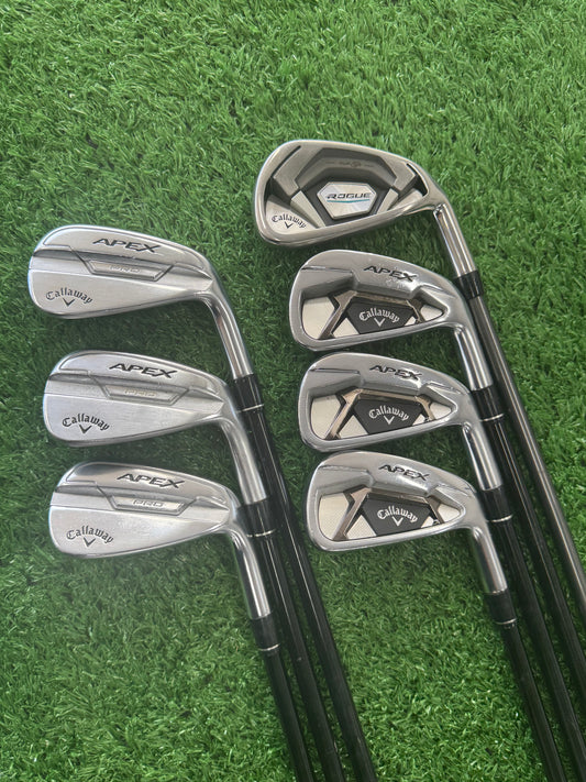 CALLAWAY APEX / APEX PRO COMBO IRON SET 4-PW