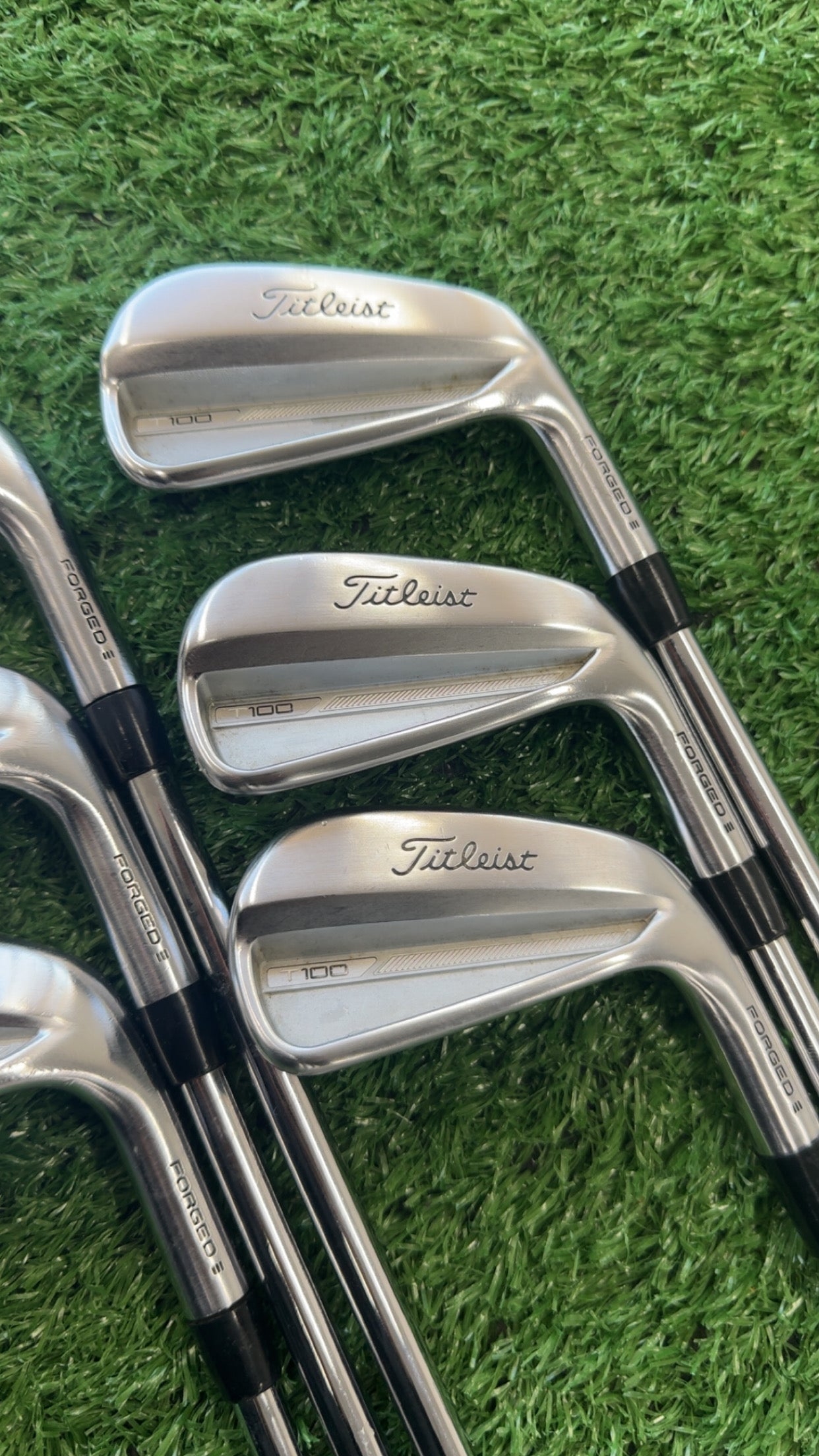 T100 Titliest Irons 5-pw - Stiff flex
