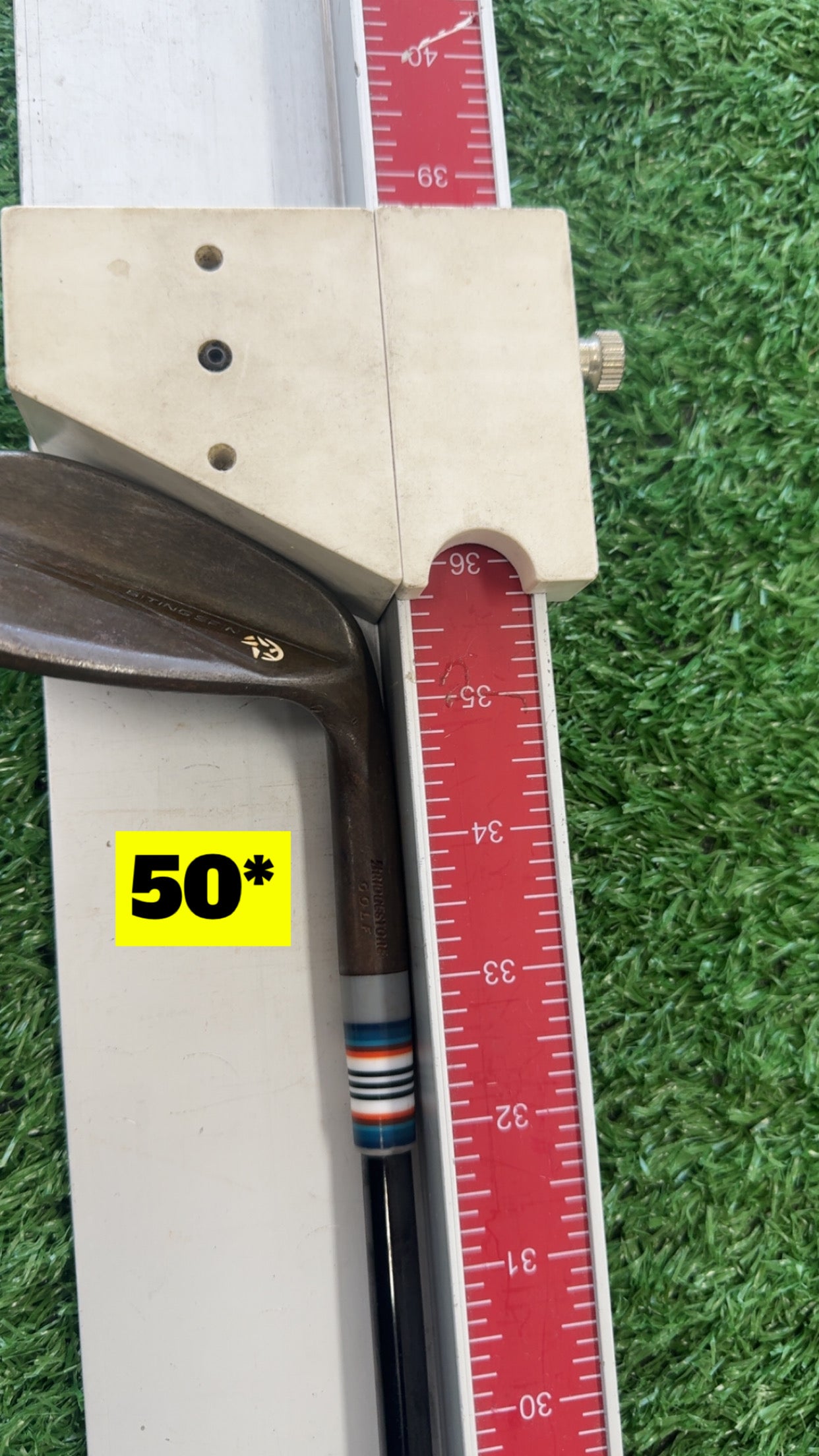 Bridgestone BRM Biting Spin Wedge set - RAW FINISH