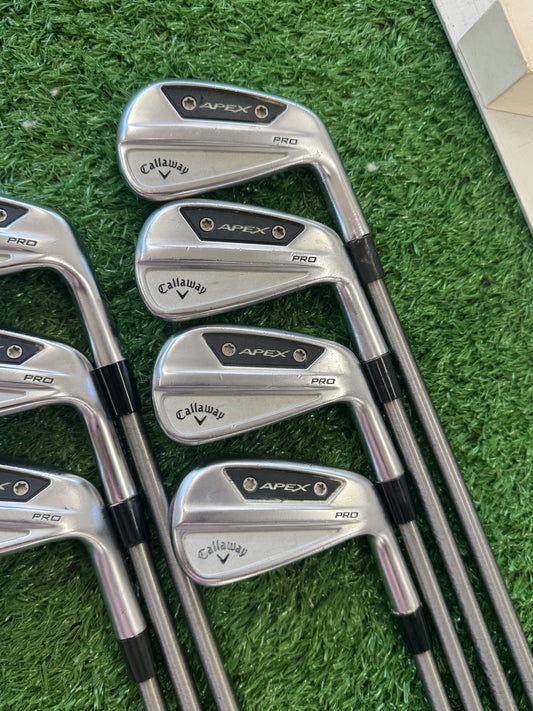 CALLAWAY APEX PRO - STEELEFIBRE STIFF SHAFTS