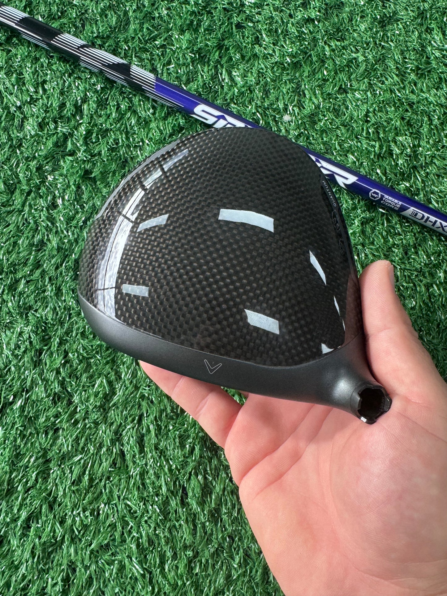 Callaway Quantum Max 9 Degree - Fuji Speeder NX Purple 65s