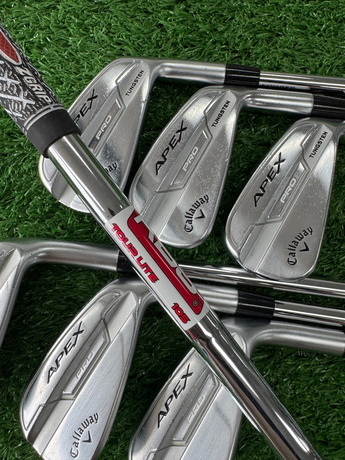 CALLAWAY APEX PRO / KBS TOUR LITE EXTRA STIFF SHAFTS