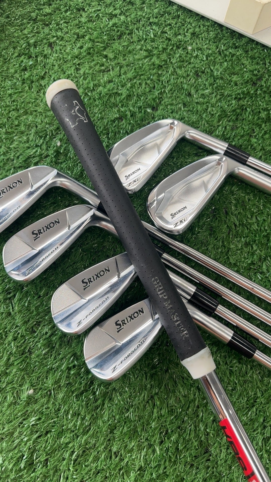 SRIXON ZXI7 & Z FORGED II COMBO - KBS TOUR + 120 STIFF