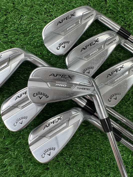 CALLAWAY APEX PRO / KBS TOUR LITE EXTRA STIFF SHAFTS