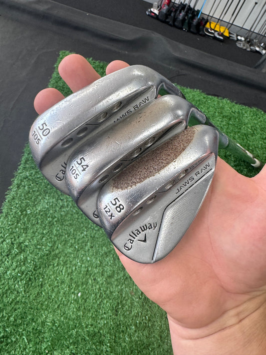 Jaws Raw Wedge Set - well used