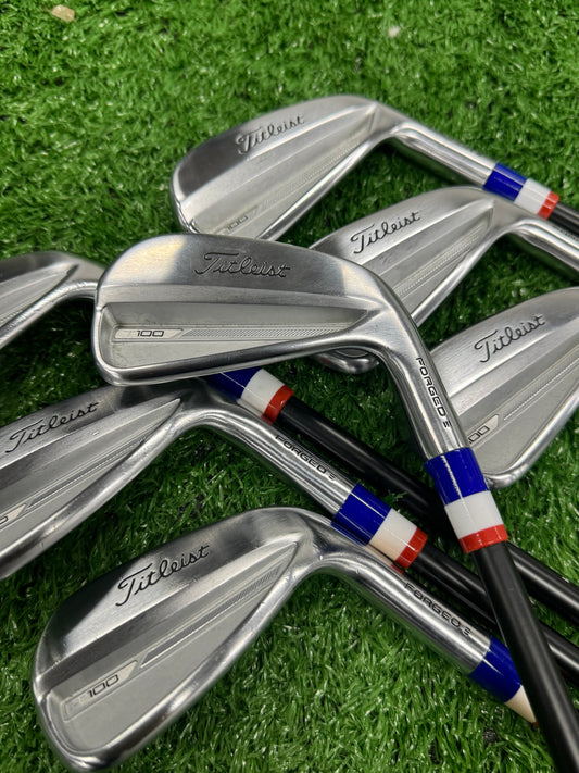 Titliest T100 irons - Axiom 125x shafts