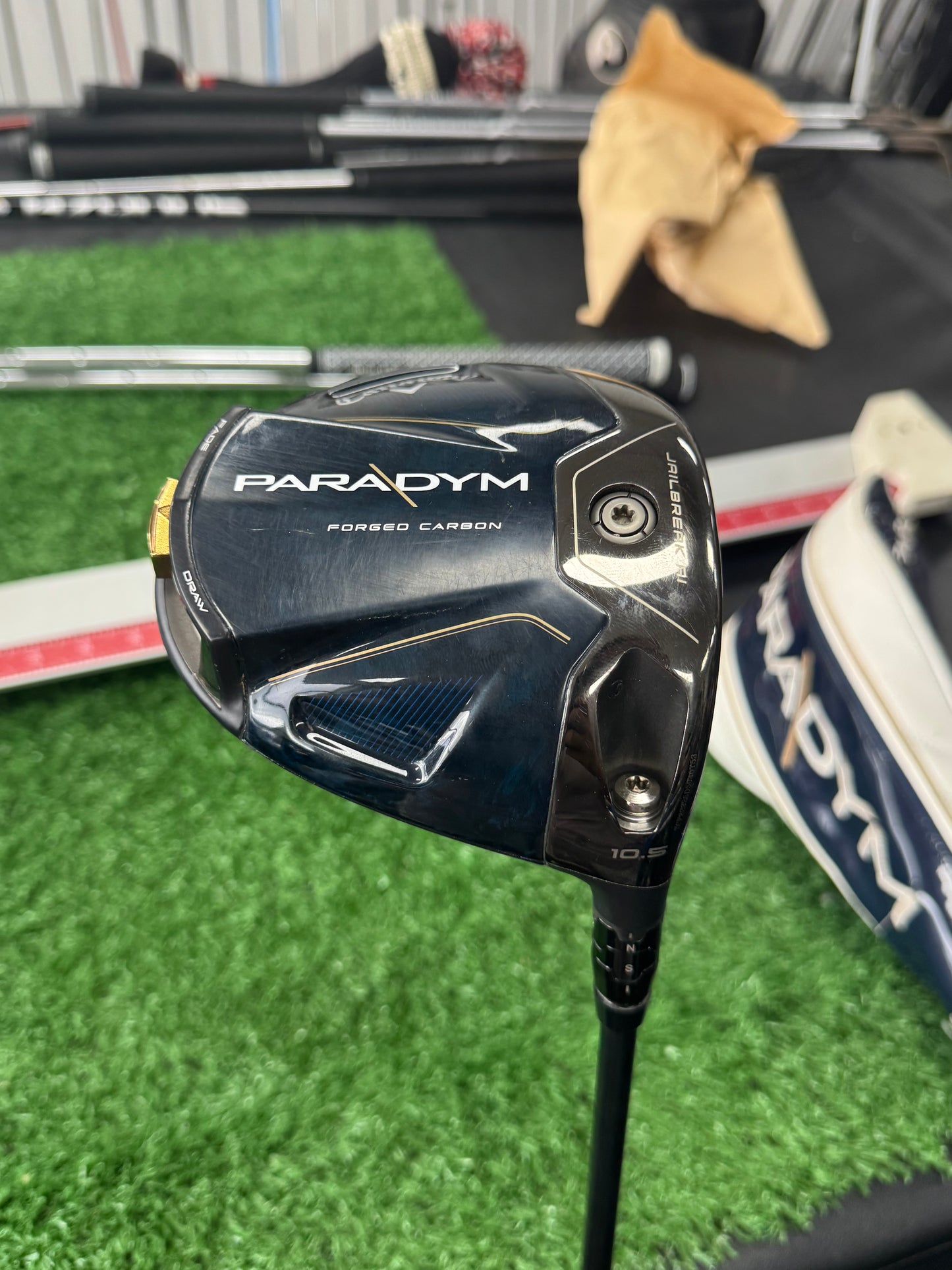 CALLAWAY PARADYM TOUR ISSUED HEAD - SPEEDER TR X FLEX SAHFT
