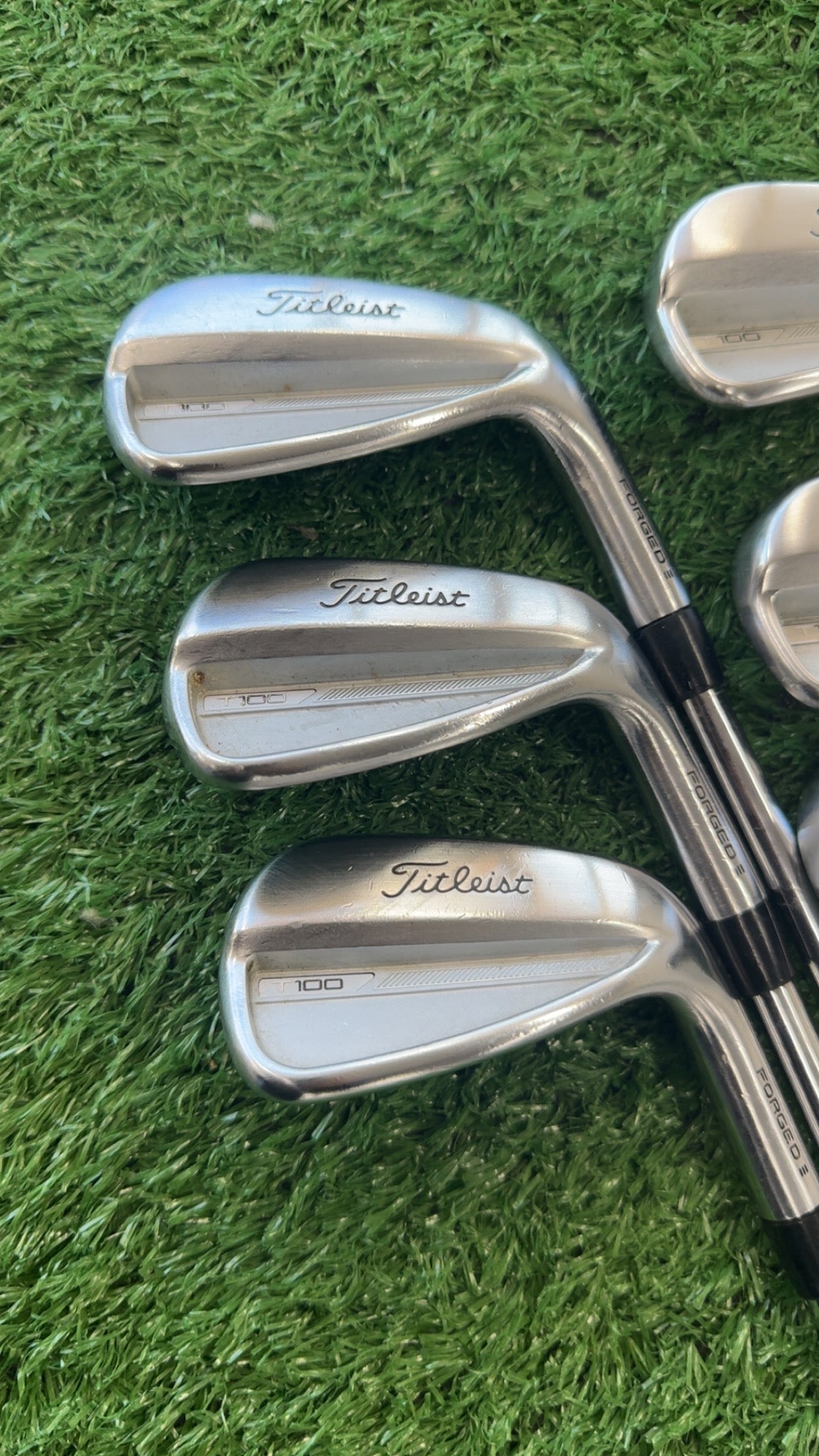 T100 Titliest Irons 5-pw - Stiff flex