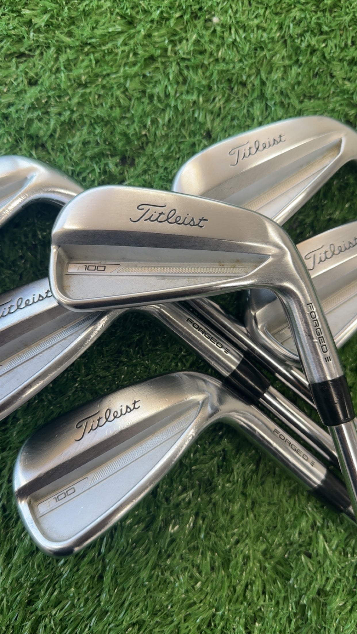 T100 Titliest Irons 5-pw - Stiff flex