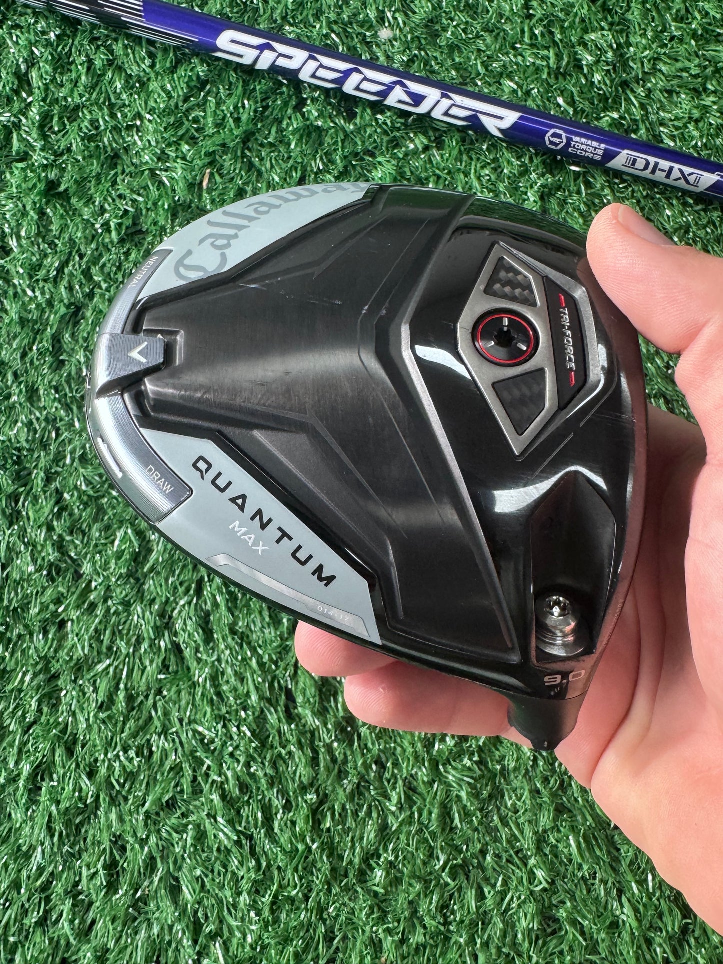 Callaway Quantum Max 9 Degree - Fuji Speeder NX Purple 65s