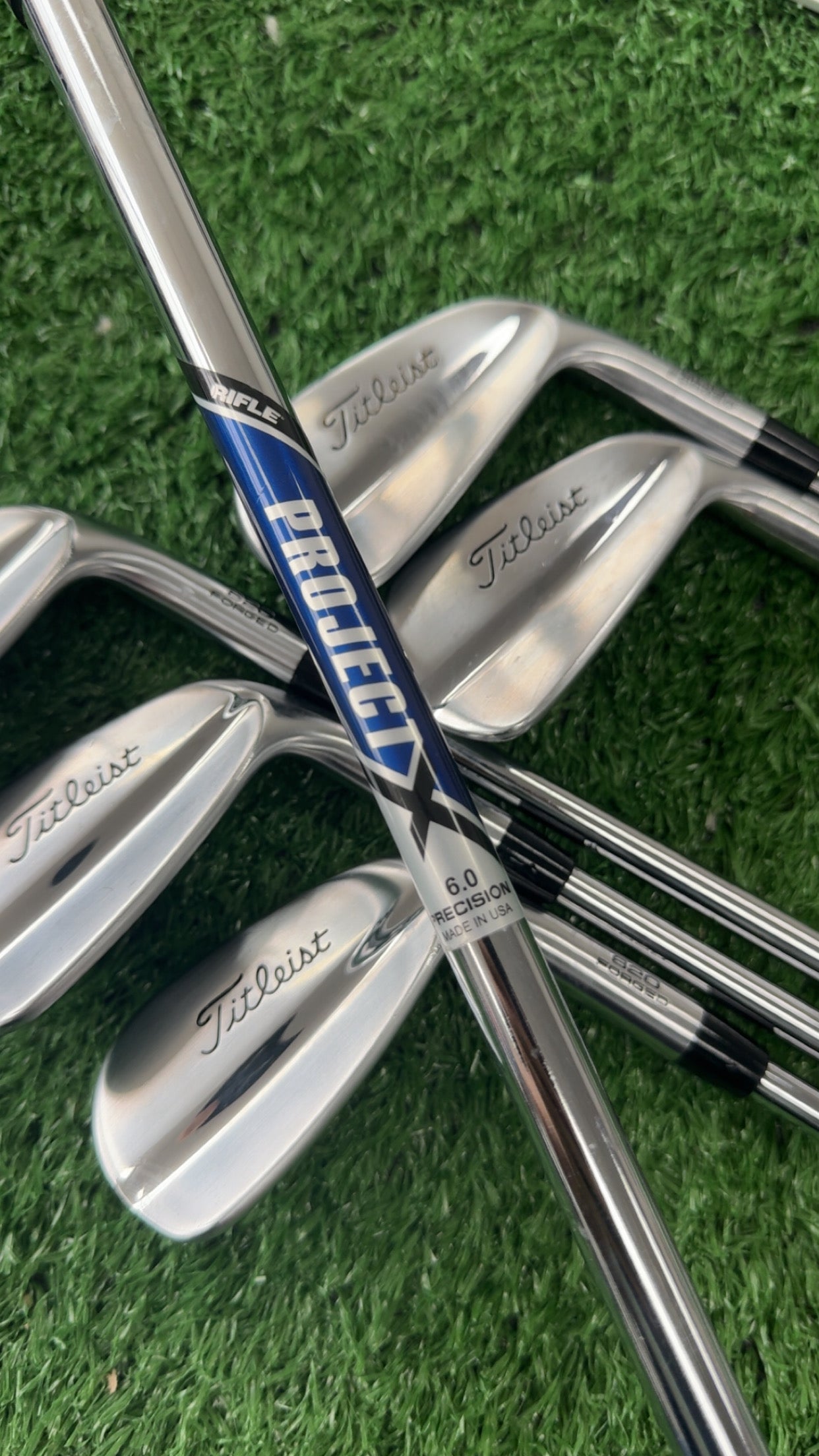 620 MB irons 5-pw / Stiff flex