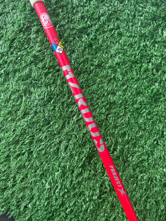 Hzrdus Red Handcrafted Driver Shaft X flex