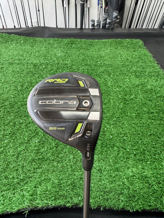 COBRA RAD BIG TOUR 3 WOOD - REGULAR FLEX