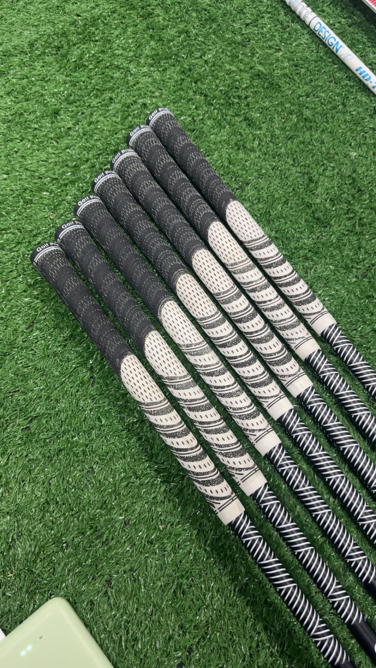 PXG GEN 6 IRONS - OVIO GEARS 110 EXTRA STIFF SHAFTS