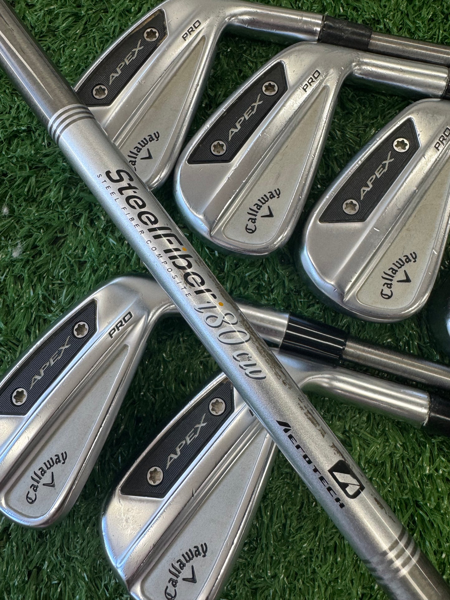CALLAWAY APEX PRO - STEELEFIBRE STIFF SHAFTS