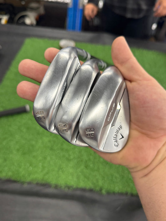 Callaway Opus Wedge Set - S400 custom shafts