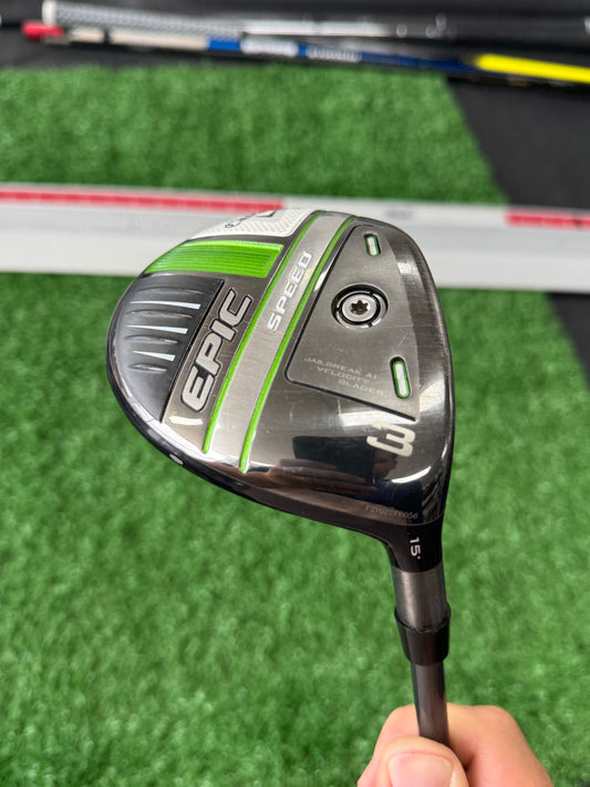 Epic Speed 3 wood - stiff flex
