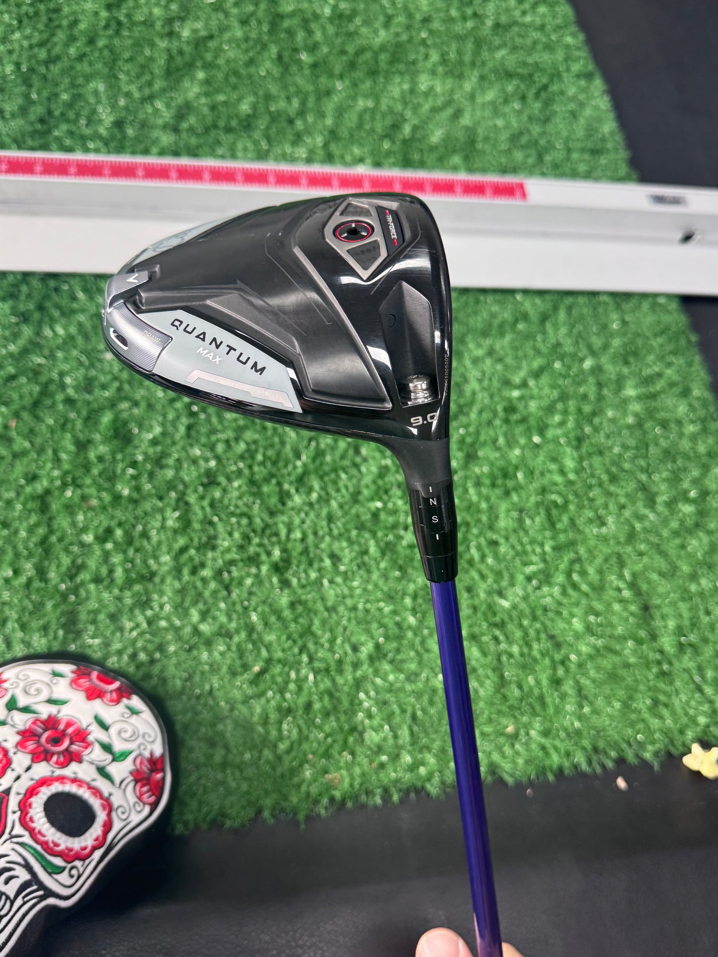 Callaway Quantum Max 9 Degree - Fuji Speeder NX Purple 65s
