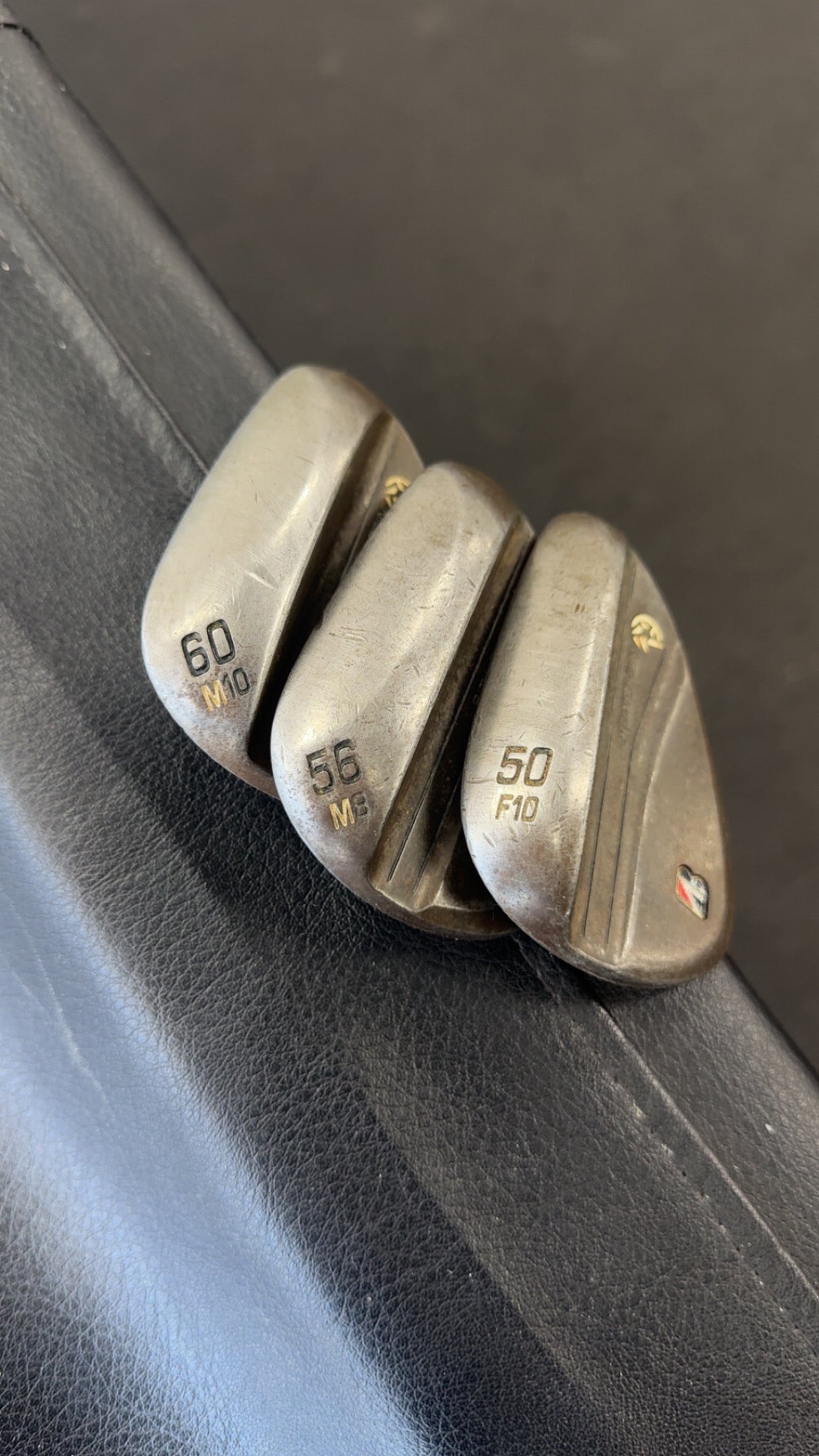 Bridgestone BRM Biting Spin Wedge set - RAW FINISH
