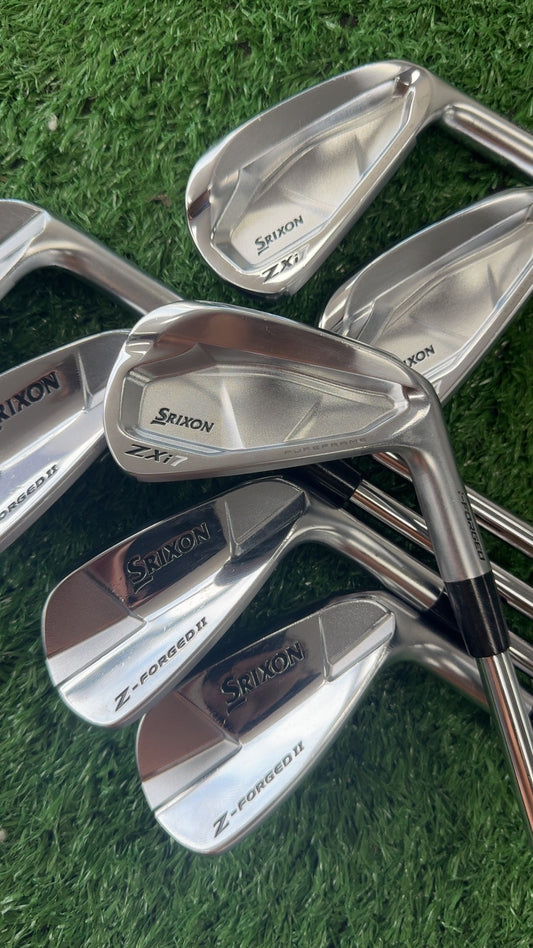 SRIXON ZXI7 & Z FORGED II COMBO - KBS TOUR + 120 STIFF